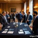 Home 18 지적재산권 전문가로서의 경력 관리 노하우 - A professional networking event focused on intellectual property law in Paris, featuring diverse att...